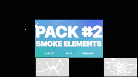 Smoke Elements And Transitions Pack 02 Stock Footage 131060961