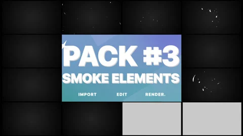 Smoke Elements And Transitions Pack 03 Stock Footage 131061404