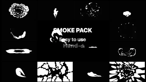 Smoke Elements Pack 02 Stock After Effects