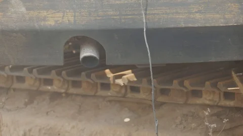 Smoke from the exhaust pipe Stock Footage 103800573
