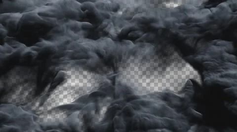 Smoke Explode Alpha Channel Stock Footage 67376835