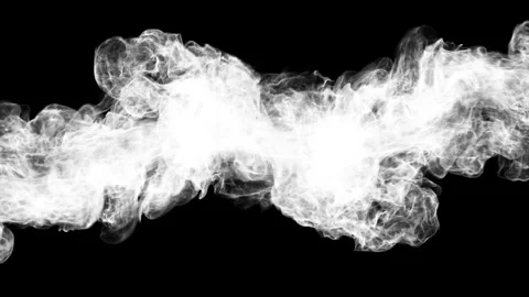 Smoke explosion on black background Stock-Footage 262300593