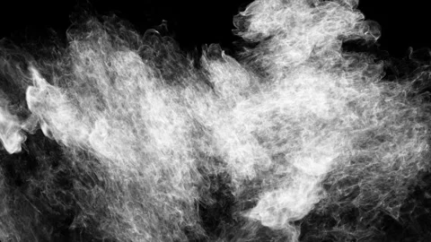 Smoke explosion on black background Stock-Footage 262300598