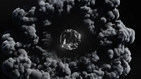 Smoke Explosion Logo Stock After Effects