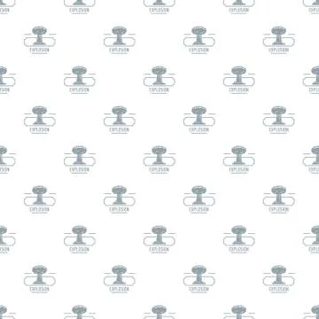 Smoke explosion pattern vector seamless Illustrazione stock