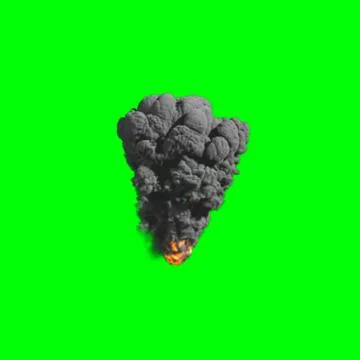 Smoke Explosion Foto stock