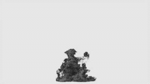 Smoke Explosion v4 Video stock 336329325