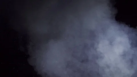 Smoke from a fire Stock Footage 89886638