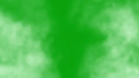 Smoke floating animation on green screen background. Video stock 335703104