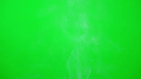 Smoke floating on green screen background of slow motion video  스톡 동영상 228815087
