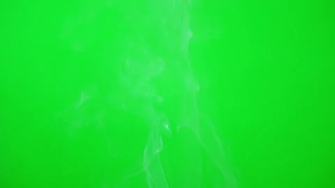 Smoke floating on green screen background of slow motion video  스톡 동영상 228815493