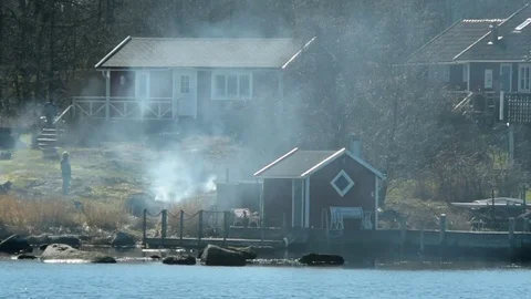 Smoke Stock Footage 73408415