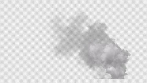 Smoke 動画素材 245321171