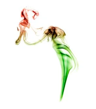 Smoke forms Stock Photos
