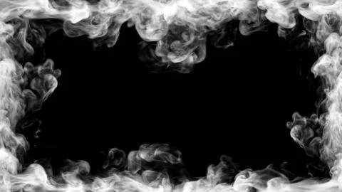 Smoke Frame design 2 Stock Photos