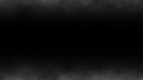 Smoke Frame Effect Animation on Black Background 4K Stock Footage 336590349