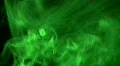 Smoke Green 01 Loop HD Footage