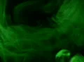 Smoke Green 03 Loop Footage