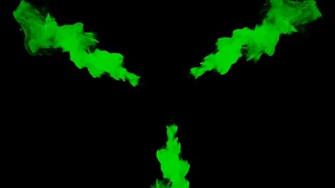 Smoke Green 1014 Video stock 86165738