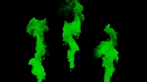 Smoke Green 1020 Stock Footage 86165771
