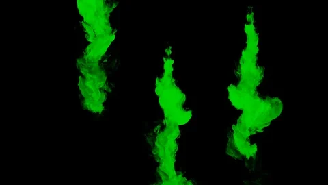 Smoke Green 1023 Stock Footage 86165774