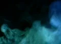 Smoke Green Blue 04 Loop Web Footage