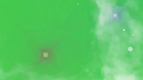Smoke Green Screen Chromakey Magic Spark Star Видео 346500786