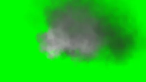 Smoke green screen. Haze key color anima... | Stock Video | Pond5