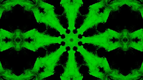 Smoke Green sdvig 16 Stock Footage 87130273