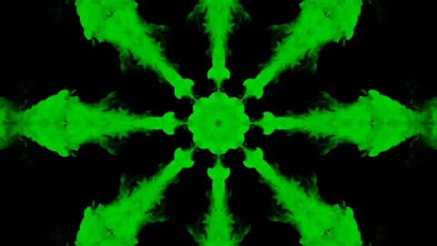 Smoke Green sdvig 28 Stock-Footage 87130416