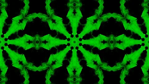 Smoke Green sdvig 4 Stock-Footage 87129833