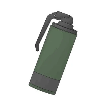 Smoke Grenade illustration イラスト素材