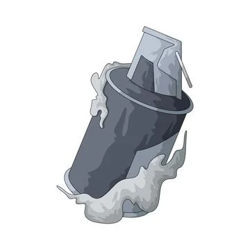 Smoke Grenade illustration Illustrazione stock