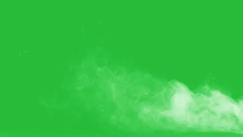 Smoke on ground green screen motion graphics. 4K animation Stock Footage 168680709
