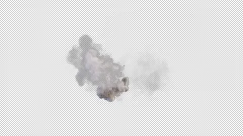 Smoke Gush Stock Footage 148465997
