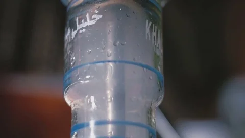 Smoke in hookah close-up Video stock 76491410