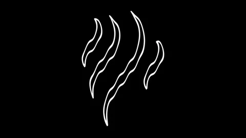 Smoke icon animation 動画素材 315181722