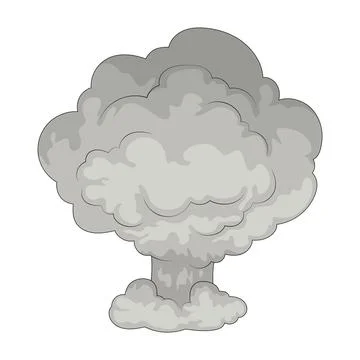 Smoke illustration Ilustração Stock