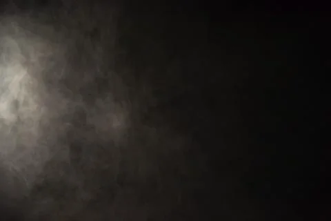 Smoke image in a black background Stock Photos