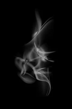 Smoke isolate on background Stock Illustration