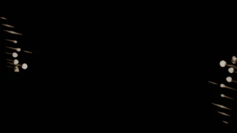 Smoke isolated on black background. small beautiful consecutive streams of smoke Stock Footage 98639681