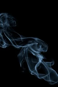 Smoke isolated Stock Photos