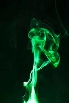 Smoke of joss stick Stock Illustration