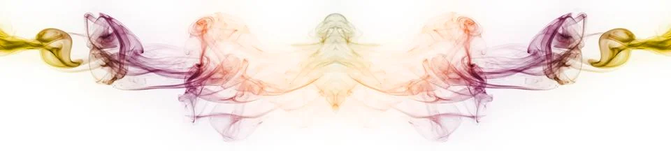 Smoke of Joss stick Stock Photos