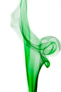 Smoke of Joss stick Stock Photos