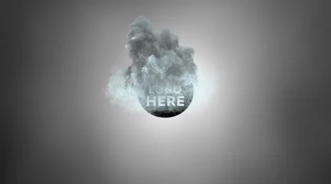 smoke logo reveal after effects download