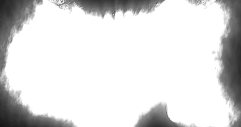 Smoke Loop Frame Background With Large Copyspace Stock Footage 90119858