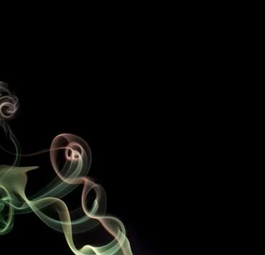Smoke loops Stock Photos