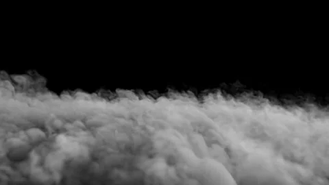 Smoke Moving Across The Ground 4K Loop Stock Footage 272589907