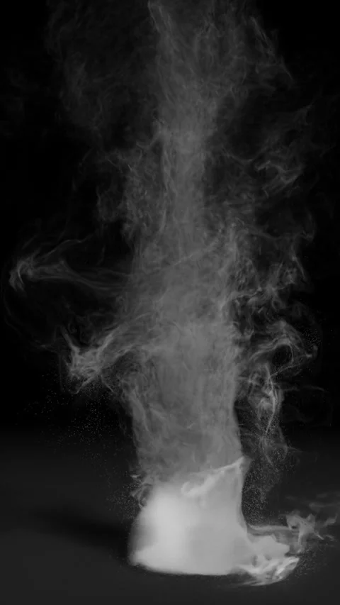 The smoke is moving 動画素材 297886546